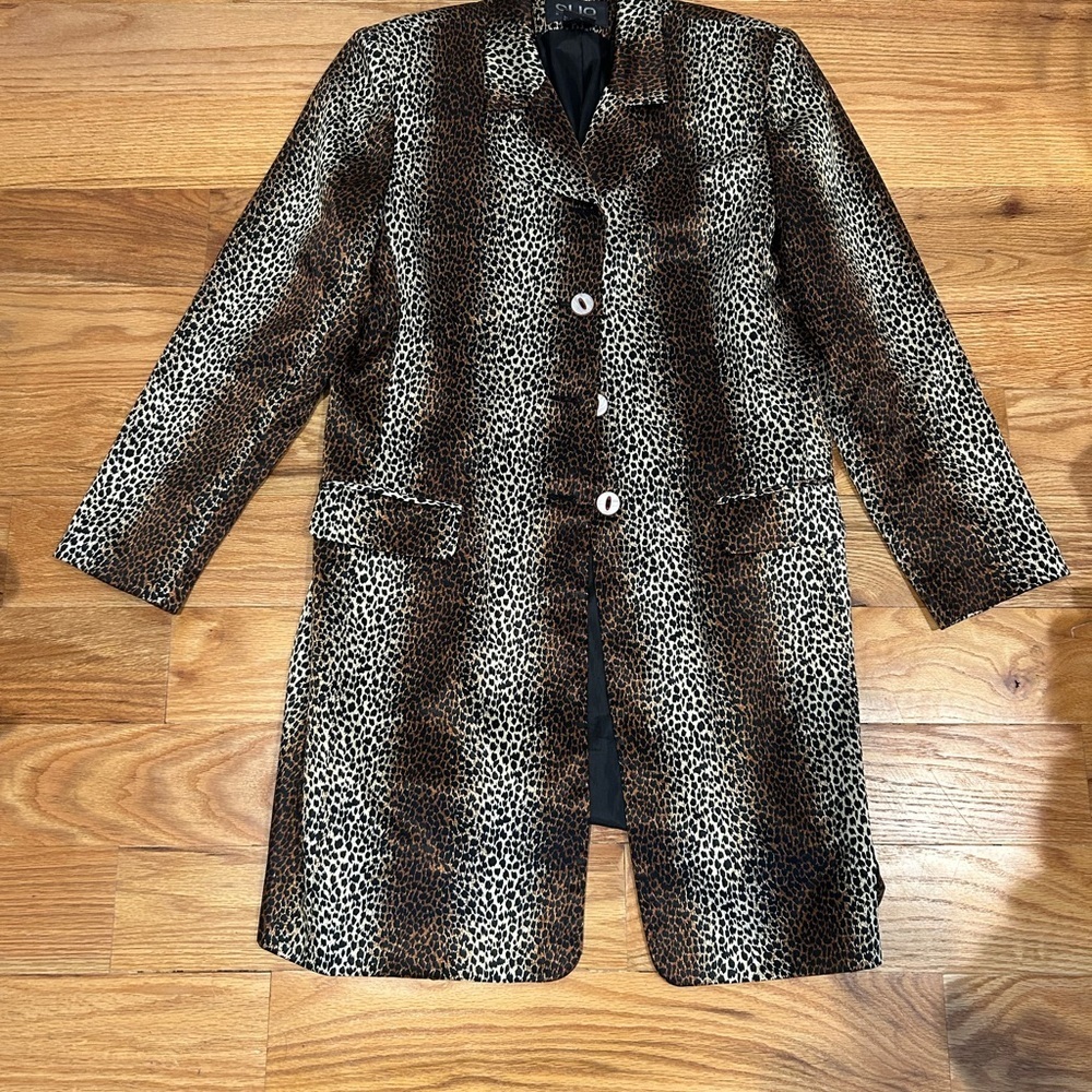 Clio Leopard Print Blazer